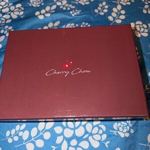 Cherry Chow Burgundy Gift Box